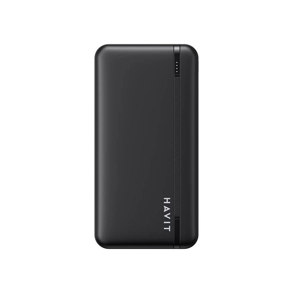 Hurtownia GSM - Powerbank HAVIT PB90 10000 mAh, 2x USB-A, 1x USB-C, PD (negru) - HVT223 - {ean13} - Hurt