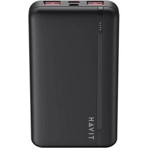 Hurtownia GSM - Powerbanka HAVIT PB90 10000 mAh, 2x USB-A, 1x USB-C, PD (černá) - HVT223 - {ean13} - Hurt