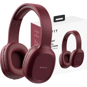 Hurtownia GSM - Bezdrátová sluchátka Bluetooth 5.1 Havit H2590BT PRO (červená) - HVT225 - {ean13} - Hurt