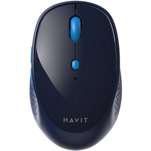 Havit Distributor - 6939119068301 - HVT227 - Havit MS76GT Plus 1600 DPI plug&play 2.4 GHz wireless mouse (blue) - B2B homescreen