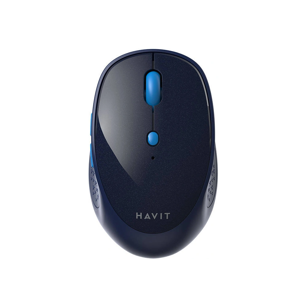 Hurtownia GSM - Mouse wireless Havit MS76GT Plus 1600 DPI plug&play 2.4 GHz (albastră) - HVT227 - {ean13} - Hurt