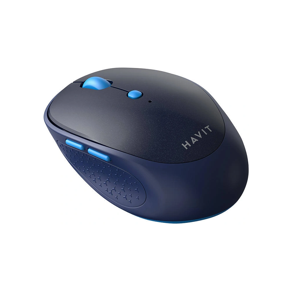 Hurtownia GSM - Mouse wireless Havit MS76GT Plus 1600 DPI plug&play 2.4 GHz (albastră) - HVT227 - {ean13} - Hurt