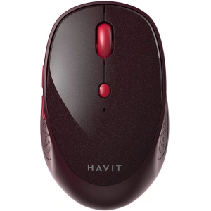 Wholesale Havit MS76GT Plus 1600 DPI plug&play 2.4 GHz wireless mouse (red) - HVT229 - {ean13} - Hurt