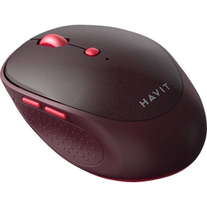 Wholesale Havit MS76GT Plus 1600 DPI plug&play 2.4 GHz wireless mouse (red) - HVT229 - {ean13} - Hurt