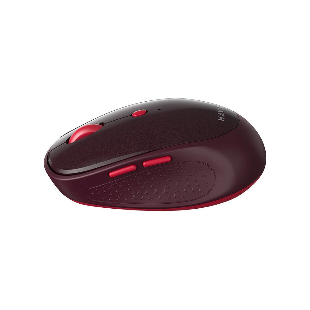Hurtownia GSM - Vezeték nélküli egér Havit MS76GT Plus 1600 DPI plug&play 2.4 GHz (piros) - HVT229 - {ean13} - Hurt