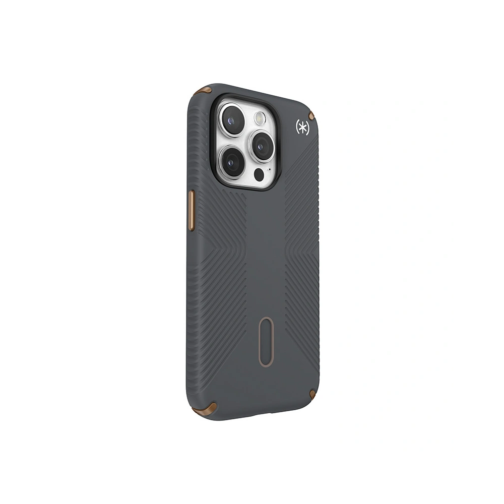 Hurtownia GSM - Etui Speck Presidio2 Grip ClickLock & MagSafe Apple iPhone 15 Pro (Tmavě šedá/Chladná bronzová) - SPK557 - {ean13} - Hurt
