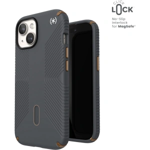 Hurtownia GSM - Etui Speck Presidio2 Grip ClickLock & MagSafe Apple iPhone 15 (Charcoal Grey/Cool Bronze) - SPK559 - {ean13} - Hurt