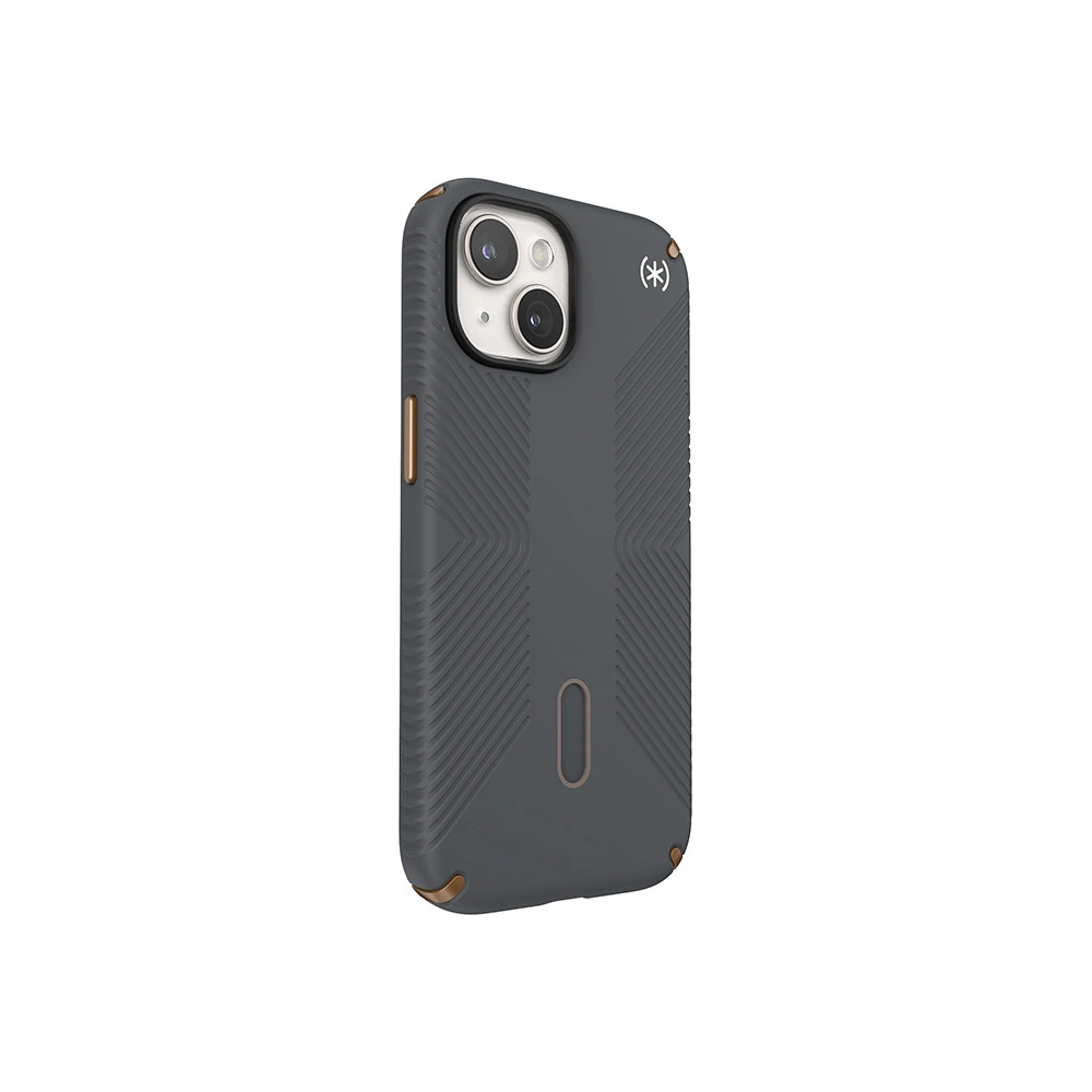 Wholesale Speck Presidio2 Grip ClickLock & MagSafe Apple iPhone 15 (Charcoal Grey/Cool Bronze) - SPK559 - {ean13} - Hurt