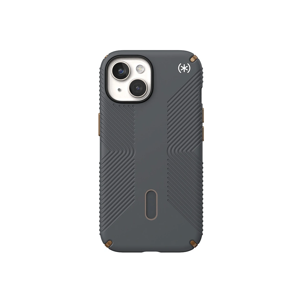 Wholesale Speck Presidio2 Grip ClickLock & MagSafe Apple iPhone 15 (Charcoal Grey/Cool Bronze) - SPK559 - {ean13} - Hurt