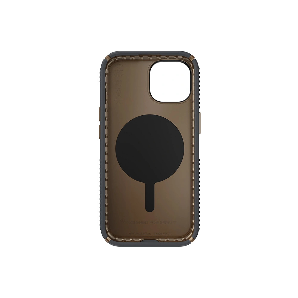 Wholesale Speck Presidio2 Grip ClickLock & MagSafe Apple iPhone 15 (Charcoal Grey/Cool Bronze) - SPK559 - {ean13} - Hurt