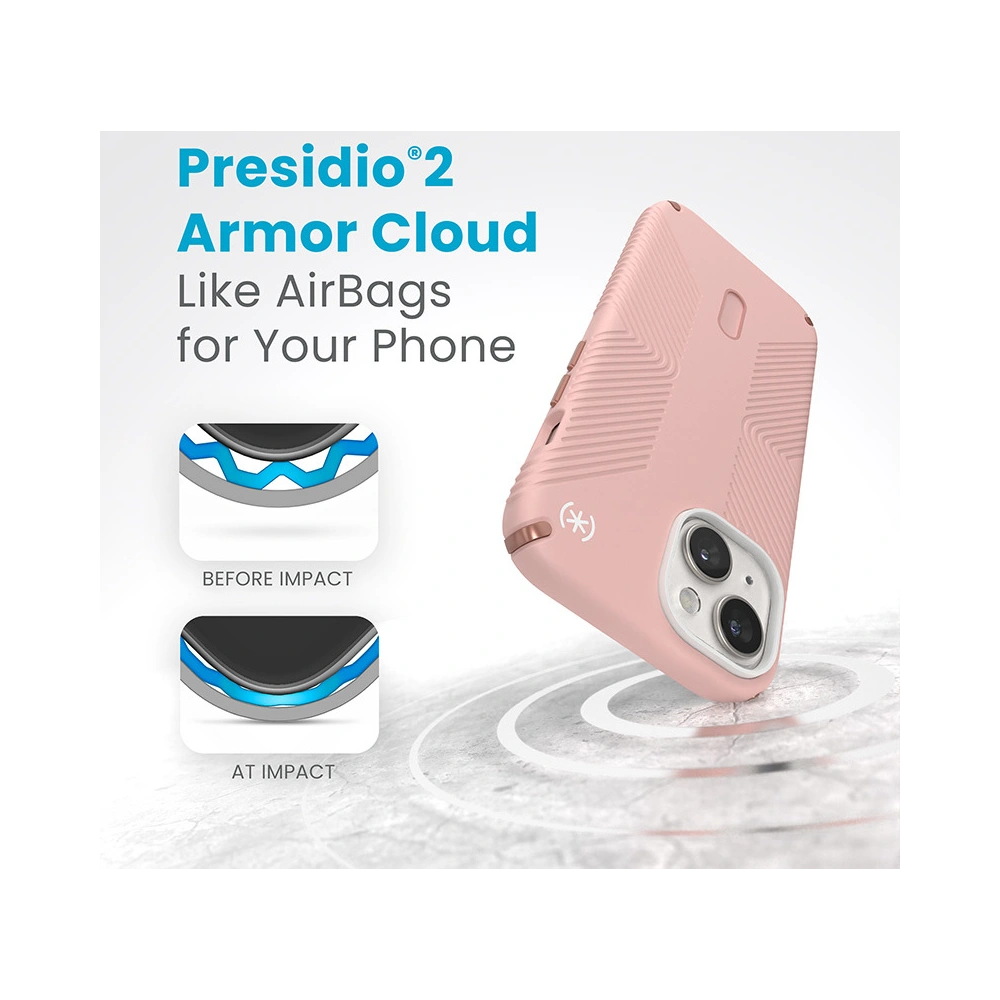 Wholesale Speck Presidio2 Grip ClickLock & MagSafe Apple iPhone 15 (Dahlia Pink/Rose Copper) - SPK560 - {ean13} - Hurt