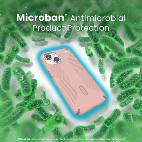 Etui Speck Presidio2 Grip ClickLock & MagSafe Apple iPhone 15 (Dahlia Pink/Rose Copper)