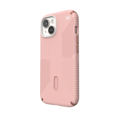 Etui Speck Presidio2 Grip ClickLock & MagSafe Apple iPhone 15 (Dahlia Pink/Rose Copper)