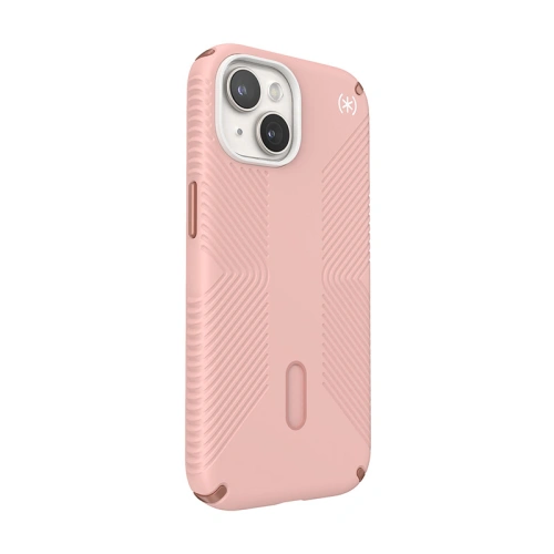 Etui Speck Presidio2 Grip ClickLock & MagSafe Apple iPhone 15 (Dahlia Pink/Rose Copper)