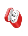 Etui ochronne na słuchawki Apple AirPods z szybkim ładowaniem QI, Baseus - czerwone