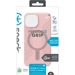 Hurtownia GSM - Etui Speck Presidio2 Grip ClickLock & MagSafe Apple iPhone 15 (Dahlia Pink/Rose Copper) - SPK560 - {ean13} - Hurt
