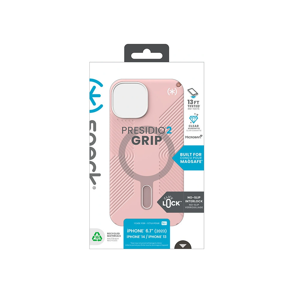 Wholesale Speck Presidio2 Grip ClickLock & MagSafe Apple iPhone 15 (Dahlia Pink/Rose Copper) - SPK560 - {ean13} - Hurt