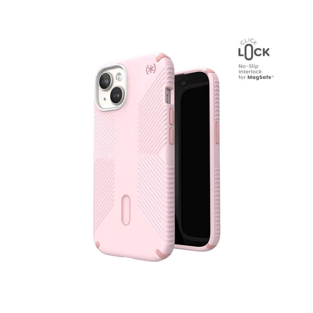 Hurtownia GSM - Etui Speck Presidio2 Grip ClickLock & MagSafe Apple iPhone 15 (Nimbus Pink/Dahlia Pink) - SPK561 - {ean13} - Hurt