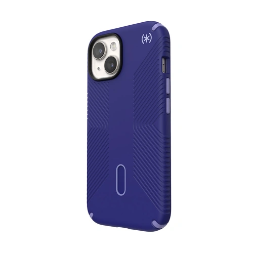 Etui Speck Presidio2 Grip ClickLock & MagSafe Apple iPhone 15 (Future Blue/Purple Ink)