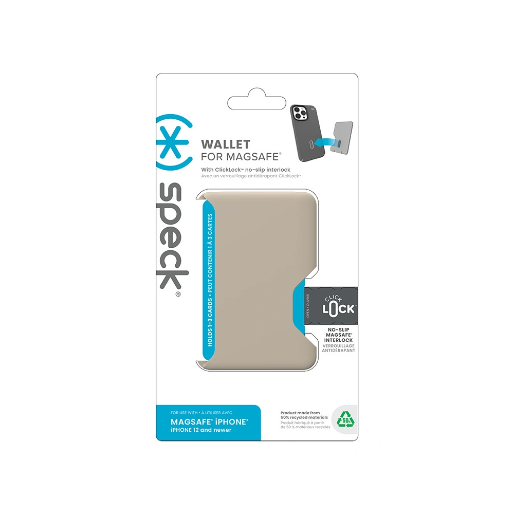 Hurtownia GSM - Kapsa na karty Speck do pouzdra s funkcí ClickLock Wallet MagSafe Pale Oak - SPK563 - {ean13} - Hurt