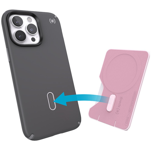 Speck Distributor - 840168532223 - SPK565 - Speck card pocket case with ClickLock function Wallet MagSafe Nimbus Pink - B2B homescreen