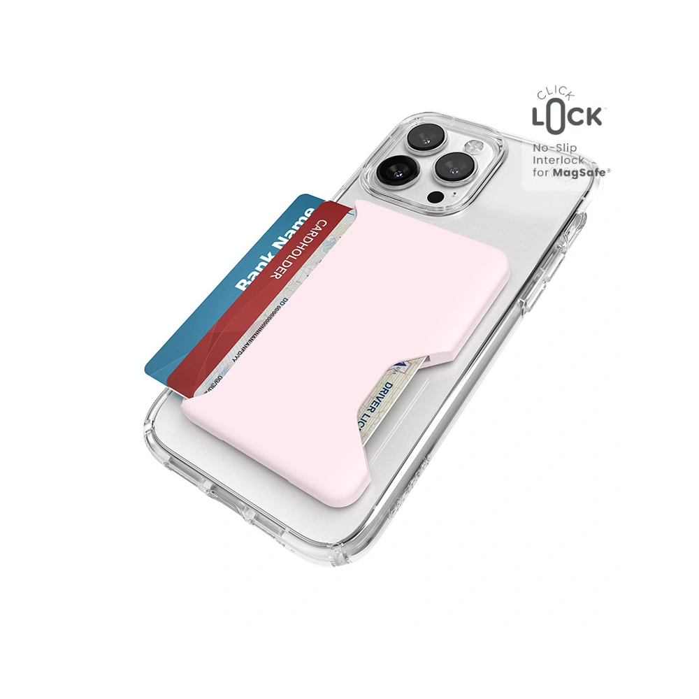 Hurtownia GSM - Kapsa na karty Speck do pouzdra s funkcí ClickLock Wallet MagSafe Nimbus Pink - SPK565 - {ean13} - Hurt