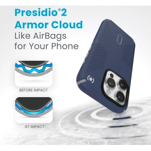 Hurtownia GSM - Etui Speck Presidio2 Grip ClickLock & MagSafe Apple iPhone 15 Pro (Coastal Blue/Dust Grey) - SPK566 - {ean13} - Hurt