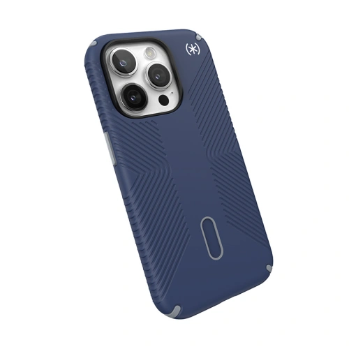 Etui Speck Presidio2 Grip ClickLock & MagSafe Apple iPhone 15 Pro (Coastal Blue/Dust Grey)