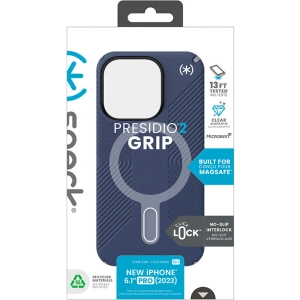 Hurtownia GSM - Etui Speck Presidio2 Grip ClickLock & MagSafe Apple iPhone 15 Pro (Coastal Blue/Dust Grey) - SPK566 - {ean13} - Hurt