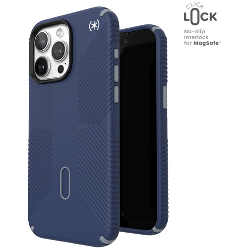 Hurtownia Speck - 840168533527 - SPK567 - Etui Speck Presidio2 Grip ClickLock & MagSafe Apple iPhone 15 Pro Max (Coastal Blue/Dust Grey) - B2B homescreen