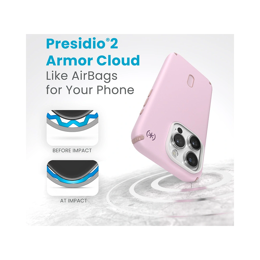 Hurtownia GSM - Case Speck Presidio2 Pro ClickLock & MagSafe Apple iPhone 15 Pro (Weiches Flieder/Nelkenblatt) - SPK569 - {ean13} - Hurt