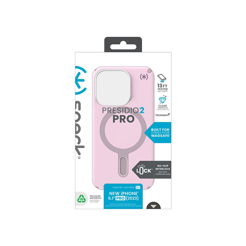 Hurtownia GSM - Case Speck Presidio2 Pro ClickLock & MagSafe Apple iPhone 15 Pro (Weiches Flieder/Nelkenblatt) - SPK569 - {ean13} - Hurt