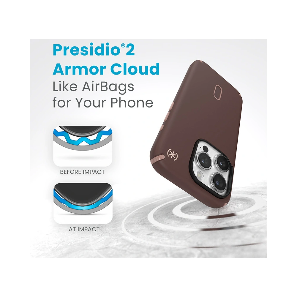 Wholesale Speck Presidio2 Pro ClickLock & MagSafe Apple iPhone 15 Pro (New Planet/Clay Tan) - SPK570 - {ean13} - Hurt