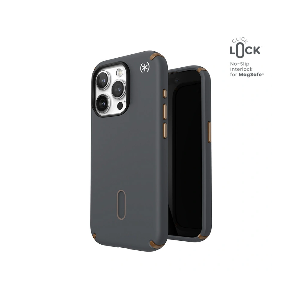 Wholesale Speck Presidio2 Pro ClickLock & MagSafe Apple iPhone 15 Pro (Charcoal Grey/Cool Bronze) - SPK571 - {ean13} - Hurt
