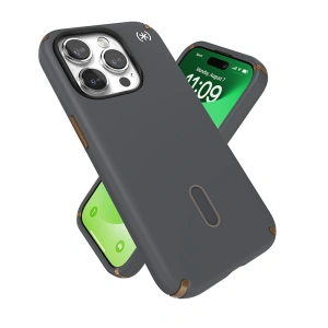 Hurtownia GSM - Etui Speck Presidio2 Pro ClickLock & MagSafe Apple iPhone 15 Pro (Charcoal Grey/Cool Bronze) - SPK571 - {ean13} - Hurt