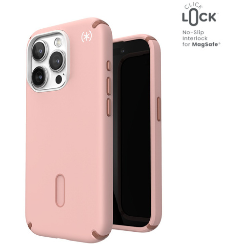 Hurtownia Speck - 840168532971 - SPK572 - Etui Speck Presidio2 Pro ClickLock & MagSafe Apple iPhone 15 Pro (Dahlia Pink/Rose Copper) - B2B homescreen
