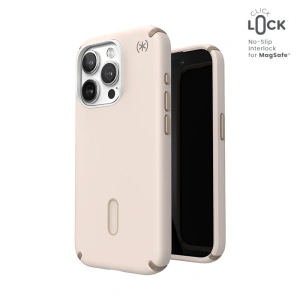 Hurtownia GSM - Etui Speck Presidio2 Pro ClickLock & MagSafe Apple iPhone 15 Pro (Bělená kost / Dědictví zlato / Ořechově hnědá) - SPK573 - {ean13} - Hurt