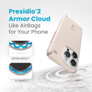 Wholesale Speck Presidio2 Pro ClickLock & MagSafe Apple iPhone 15 Pro (Bleached Bone/Heirloom Gold/Hazel Brown) - SPK573 - {ean13} - Hurt