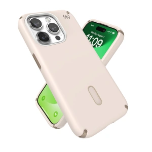Hurtownia GSM - Etui Speck Presidio2 Pro ClickLock & MagSafe Apple iPhone 15 Pro (Bělená kost / Dědictví zlato / Ořechově hnědá) - SPK573 - {ean13} - Hurt