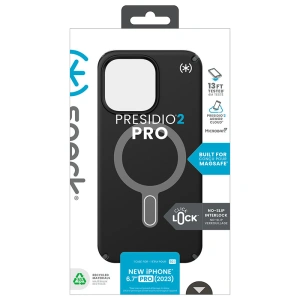 Hurtownia GSM - Etui Speck Presidio2 Pro ClickLock & MagSafe Apple iPhone 15 Pro Max (Negru/Gri Slate/Alb) - SPK574 - {ean13} - Hurt