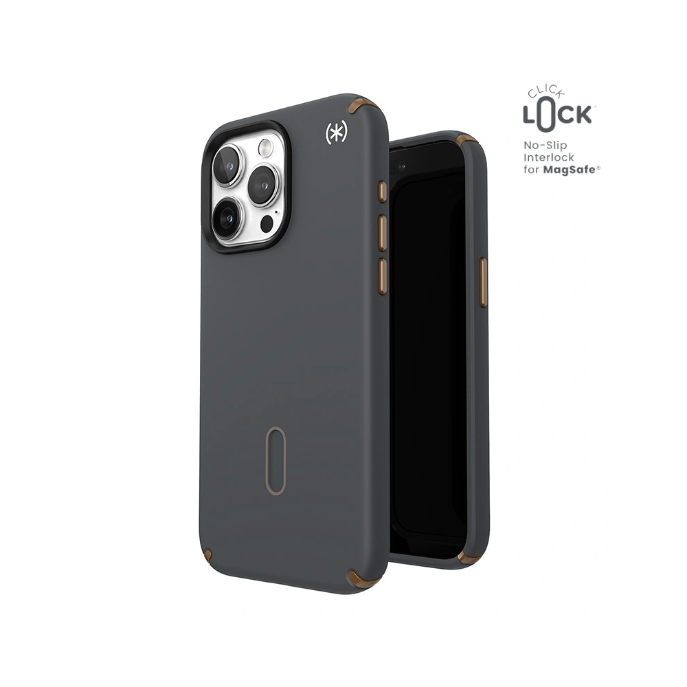 Hurtownia GSM - Etui Speck Presidio2 Pro ClickLock & MagSafe Apple iPhone 15 Pro Max (Charcoal Grey/Cool Bronze) - SPK575 - {ean13} - Hurt