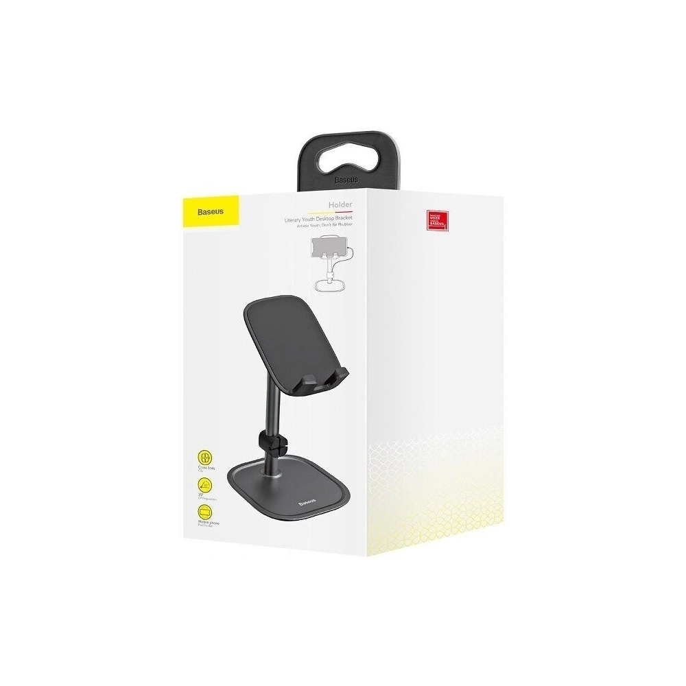 Hurtownia GSM - Podstawka stojak uchwyt Baseus na telefon/tablet (czarny) - BSU422BLK - {ean13} - Hurt
