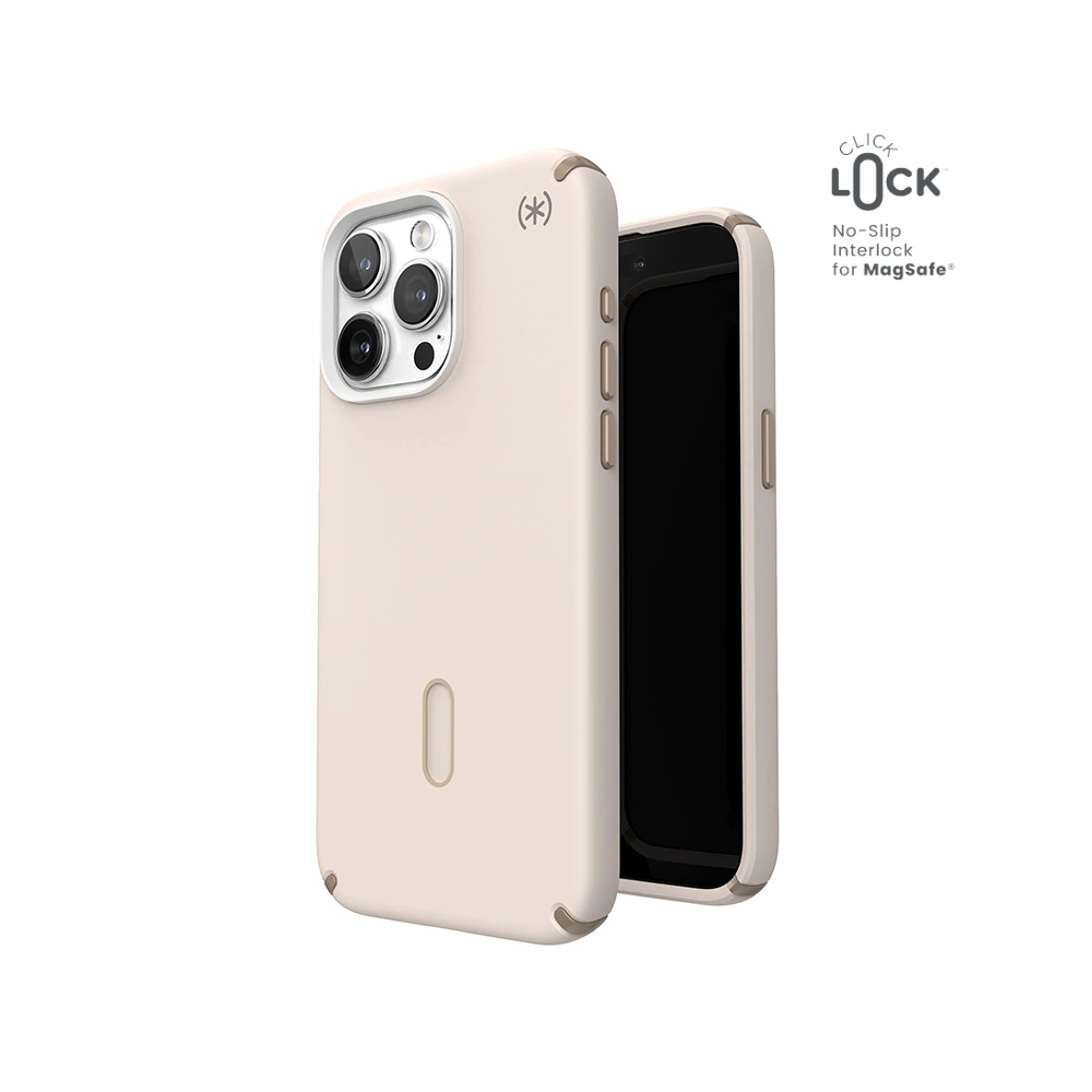 Hurtownia GSM - Etui Speck Presidio2 Pro ClickLock & MagSafe Apple iPhone 15 Pro Max (Bělená kost / Dědictví zlato / Oříškově hnědá) - SPK576 - {ean13} - Hurt