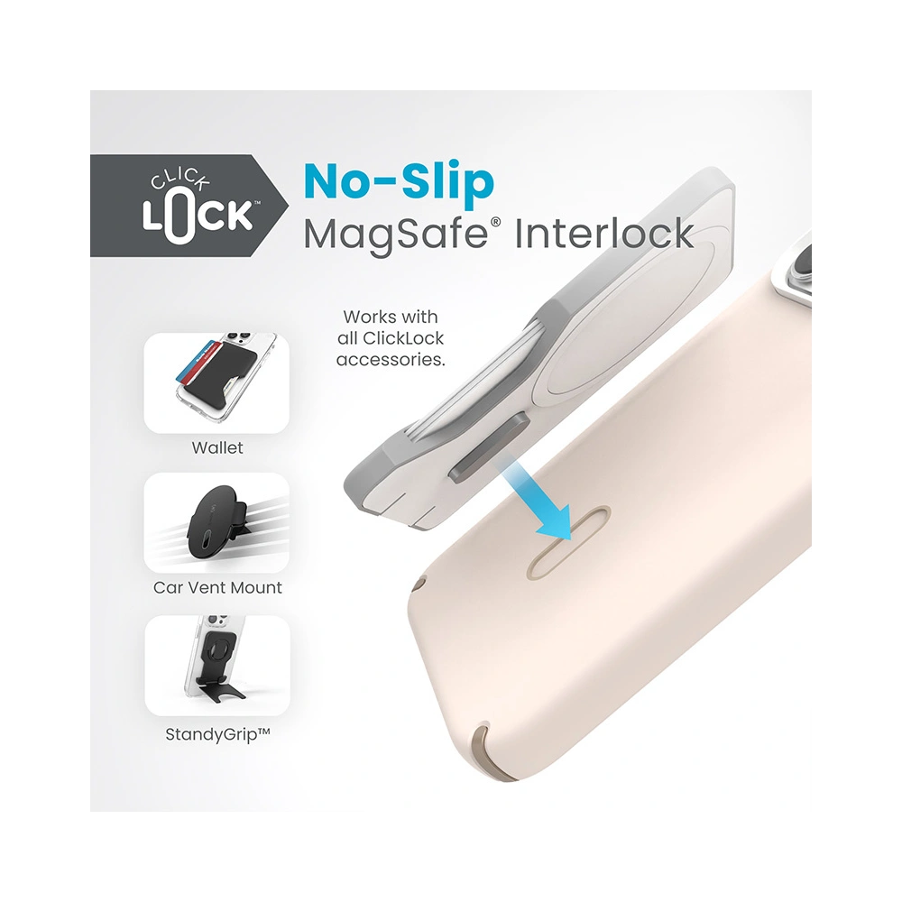 Wholesale Speck Presidio2 Pro ClickLock & MagSafe Apple iPhone 15 Pro Max (Bleached Bone/Heirloom Gold/Hazel Brown) - SPK576 - {ean13} - Hurt