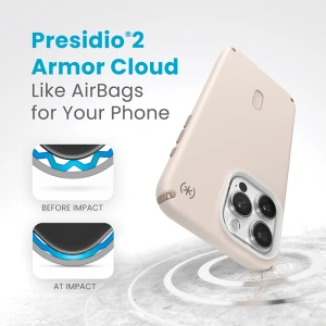 Wholesale Speck Presidio2 Pro ClickLock & MagSafe Apple iPhone 15 Pro Max (Bleached Bone/Heirloom Gold/Hazel Brown) - SPK576 - {ean13} - Hurt
