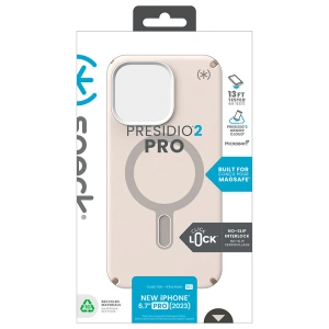 Wholesale Speck Presidio2 Pro ClickLock & MagSafe Apple iPhone 15 Pro Max (Bleached Bone/Heirloom Gold/Hazel Brown) - SPK576 - {ean13} - Hurt