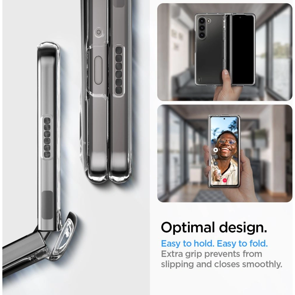 Hurtownia GSM - Case Spigen Thin Fit Pro Samsung Galaxy Z Fold5 Crystal Clear - SPN3099 - {ean13} - Hurt