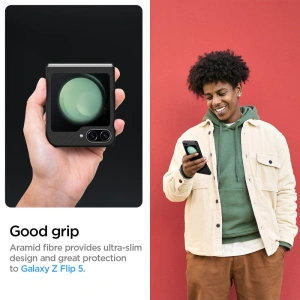 Hurtownia GSM - Etui Spigen Airskin Pro Samsung Galaxy Z Flip5 Fekete - SPN3100 - {ean13} - Hurt