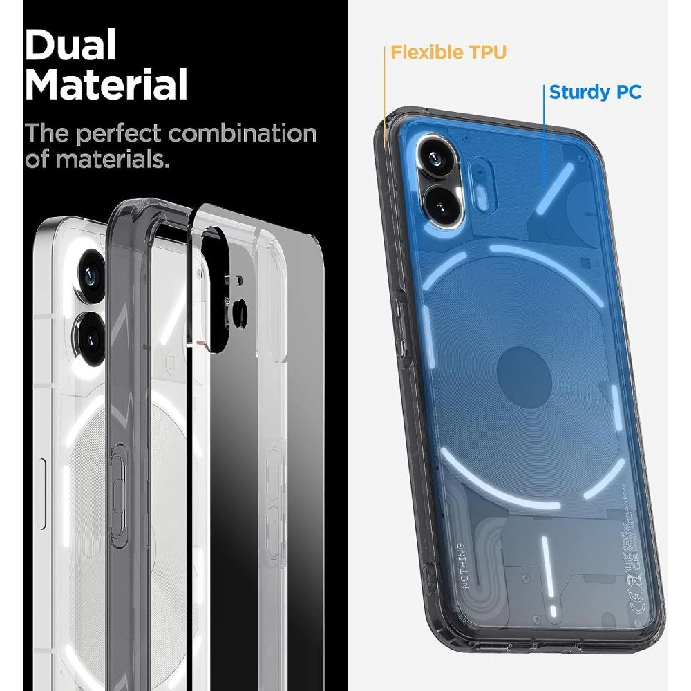 Hurtownia GSM - Case Spigen Ultra Hybrid Nothing Phone 2 Space Crystal - SPN3101 - {ean13} - Hurt