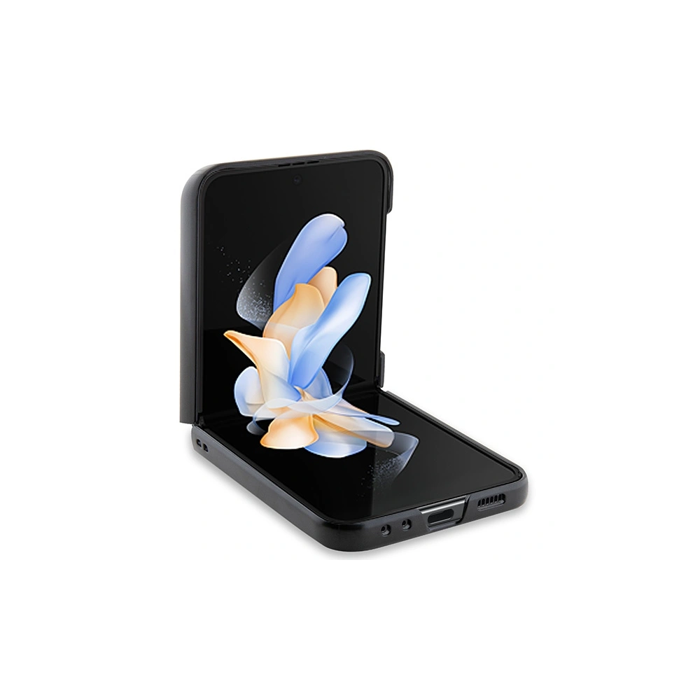 Hurtownia GSM - Etui BMW BMHCZF522NBCK Samsung Galaxy Z Flip5 bőr szénfekete/black - BMW510 - {ean13} - Hurt